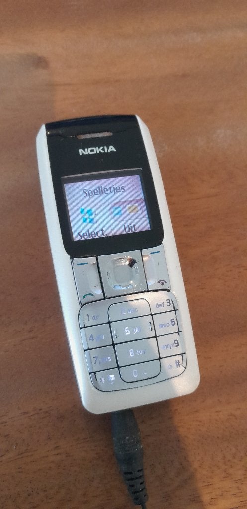 Mobiele telefoon Nokia 2310, Gebruikt, Geen camera, Wit, Fysiek toetsenbord