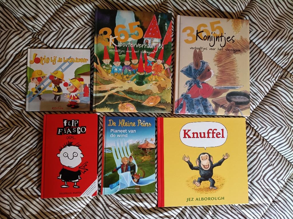 6 Kinderboeken als nieuw, Ophalen of Verzenden, Zo goed als nieuw, Jongen of Meisje, Fictie algemeen