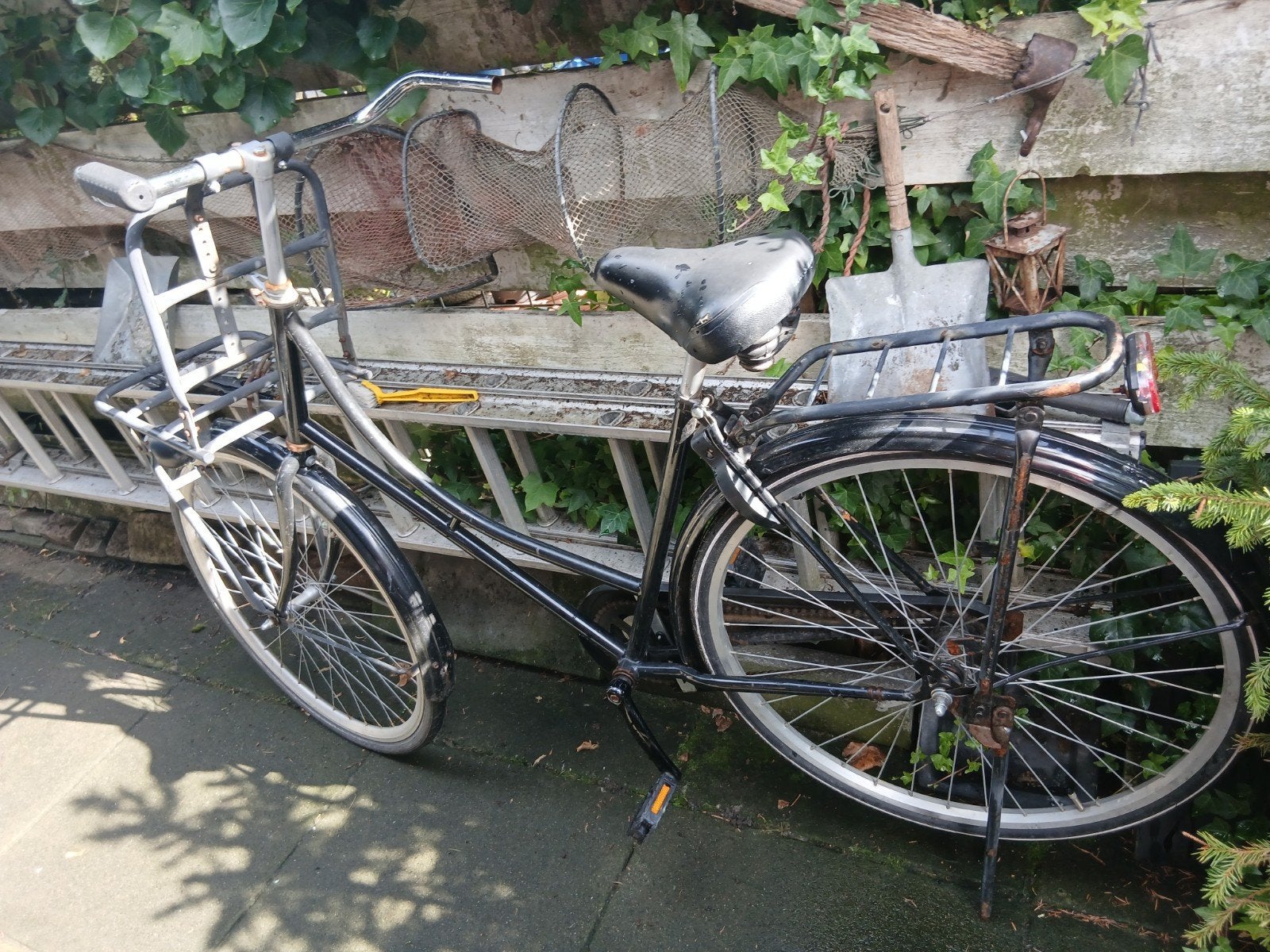 opoefiets, (schade), Ophalen
