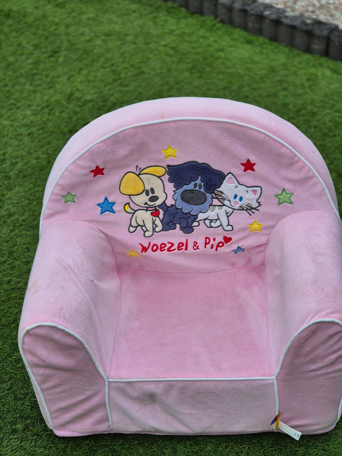 Woezel & Pip kinderstoel roze, Kinderen en Baby's, Ophalen, Gebruikt, Stoel(en)