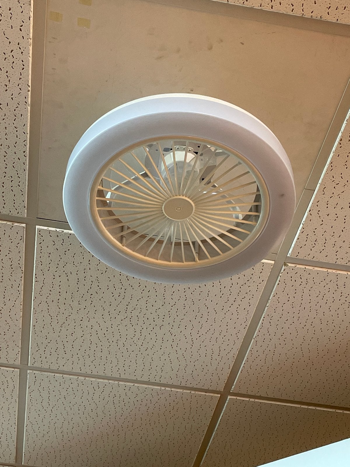 Plafondventilator met afstandsbediening, Witgoed en Apparatuur, Ventilatoren, Ophalen, Ventilator met afstandsbediening, Gebruikt