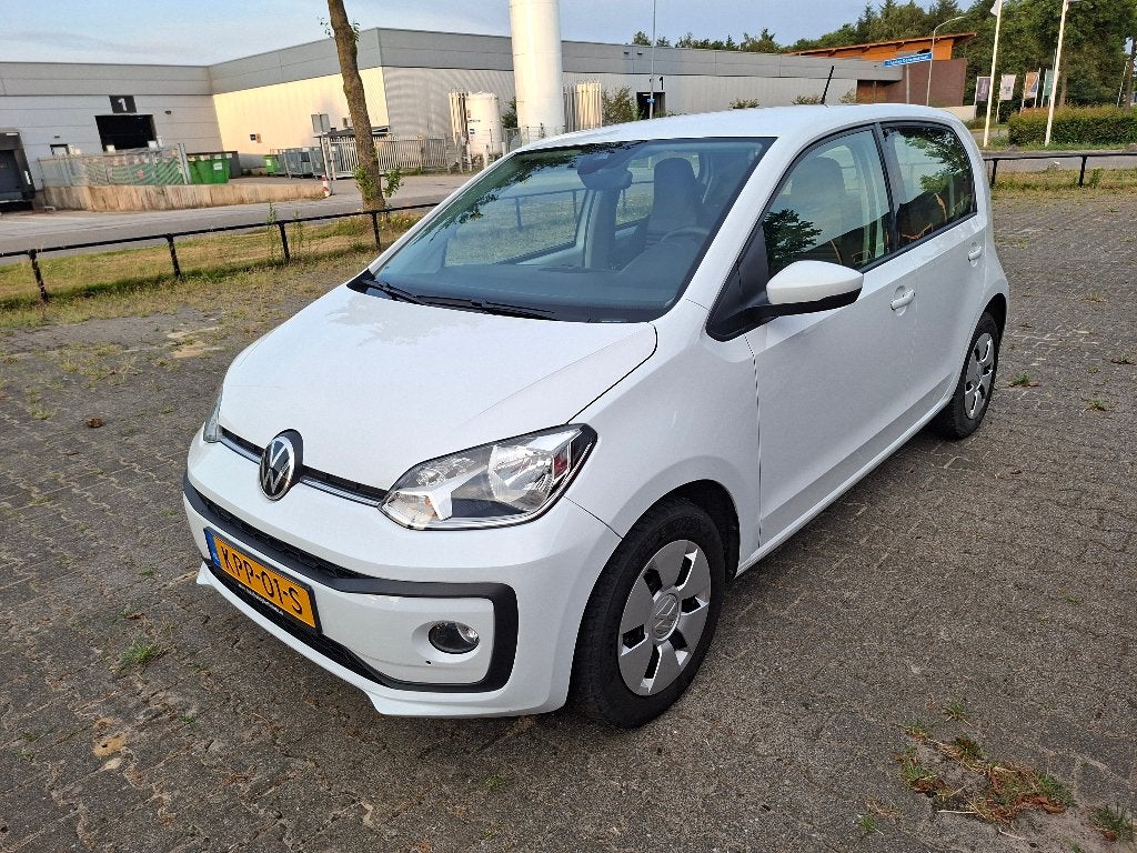 Volkswagen up! 5D 2022 Cam|Cruise|Stoelverw|Airco|Lane|DAB, Stof, 4 stoelen, Handgeschakeld, Grijs