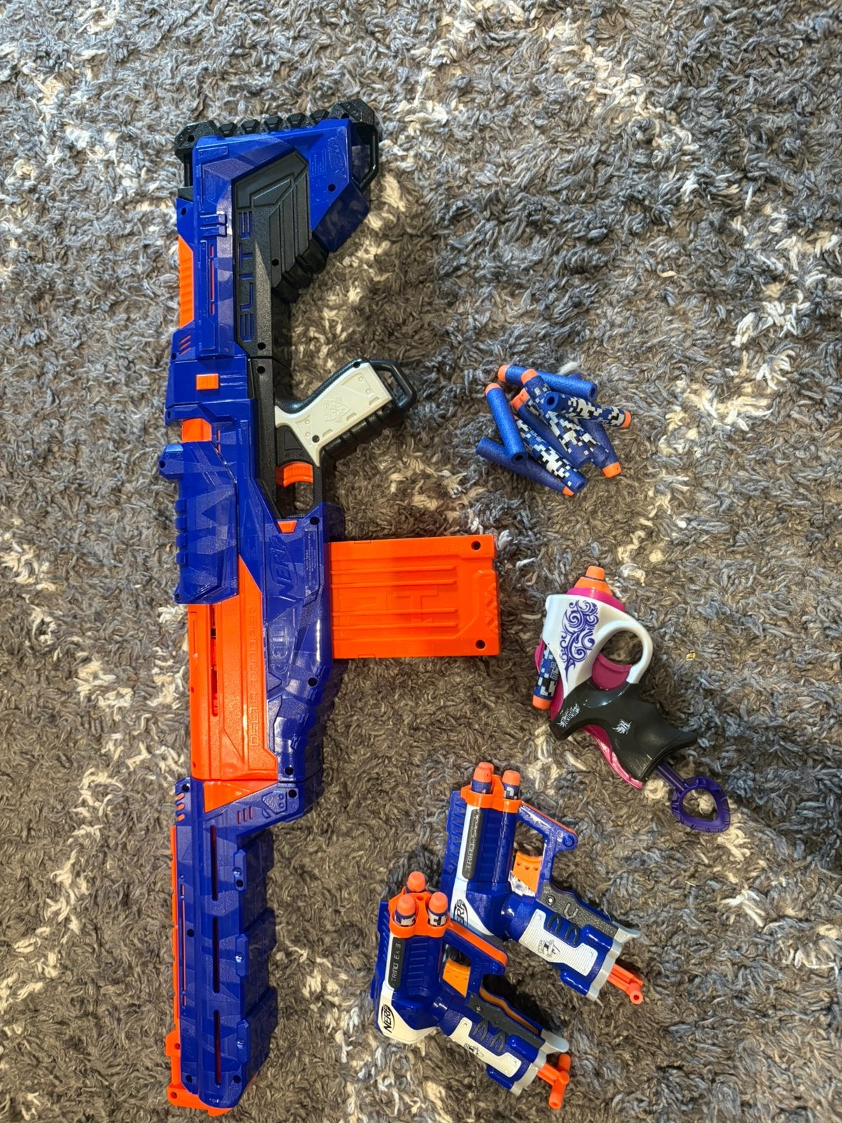Nerf pistolen met pijltjes, Ophalen of Verzenden, Zo goed als nieuw
