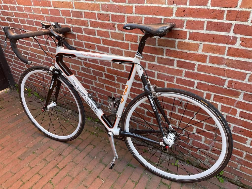 Van Tuyl Racefiets - Maat 60 - Carbon Vork - Dura Ace, 28 inch, Gebruikt, Carbon, Velgrem