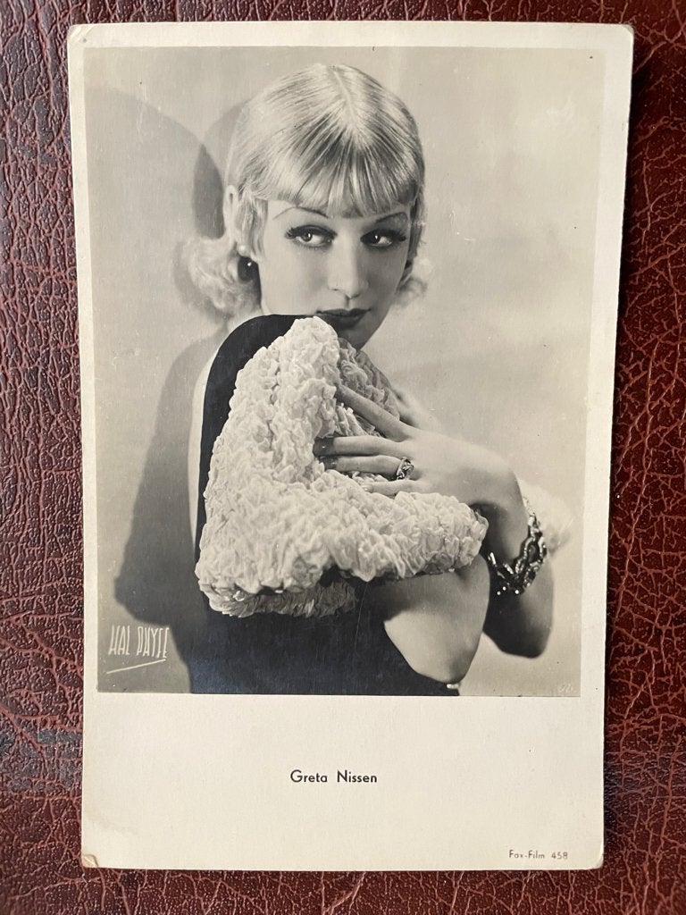 ansichtkaart / kaart van Greta Nissen., Verzenden, 1940 tot 1960, Sterren en Beroemdheden