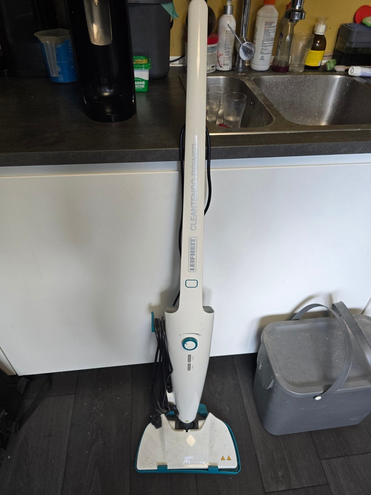Leifheit CleanTenso Power Stoomreiniger, Overige merken, Gebruikt, Ophalen of Verzenden, Stoomreiniger