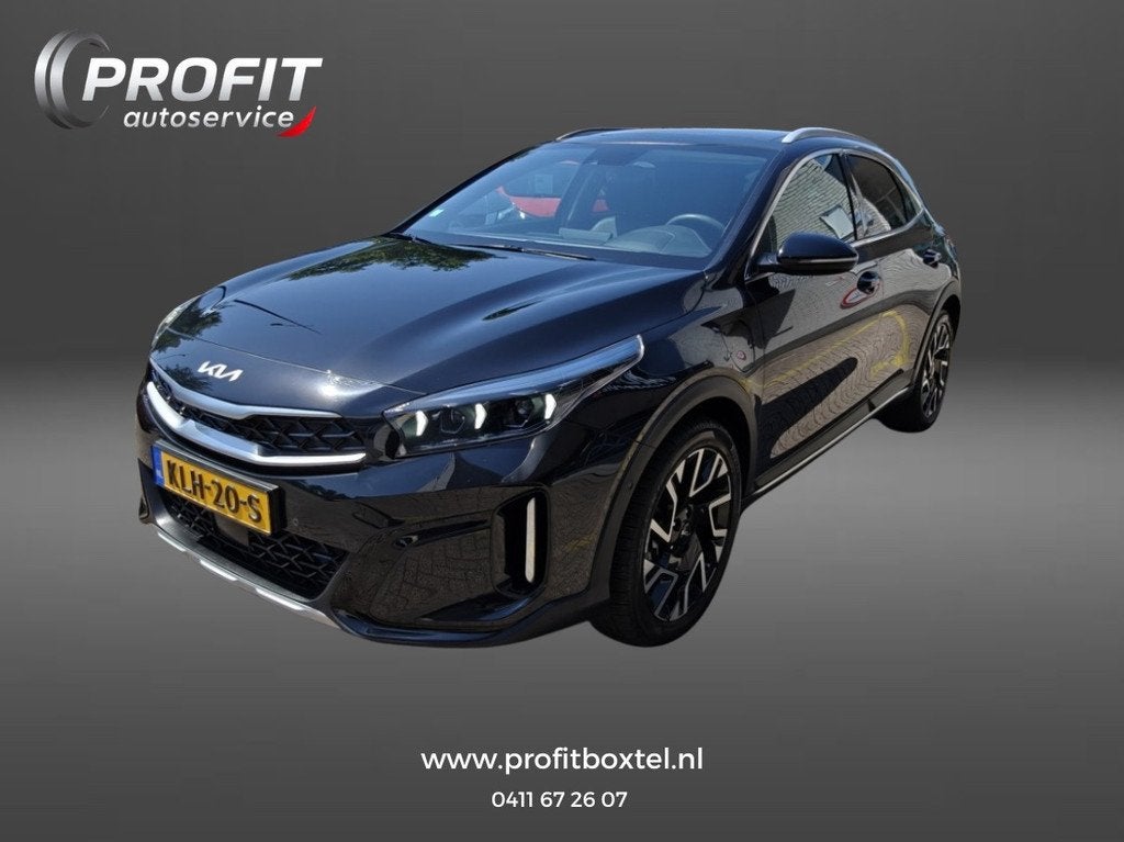 Kia XCEED 1.6 GDi PHEV ExecutiveLine / HALF LEDER / DIGITAAL, Auto's, Kia, Euro 6, Zwart, Bedrijf, SUV of Terreinwagen