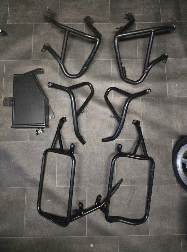 Valbeugelset en kofferbeugel set voor BMW R1200 GS Adventure, Motoren, Onderdelen | BMW, Ophalen of Verzenden, Gebruikt