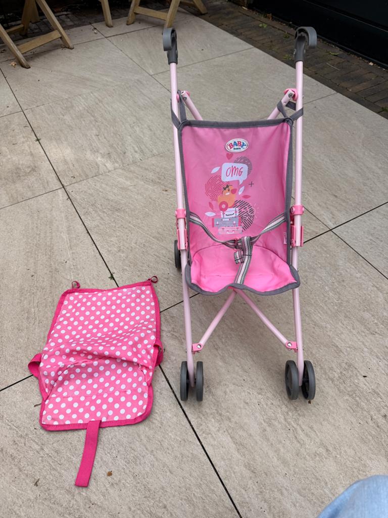 Baby born buggy, Kinderen en Baby's, Buggy's, Ophalen, Zo goed als nieuw