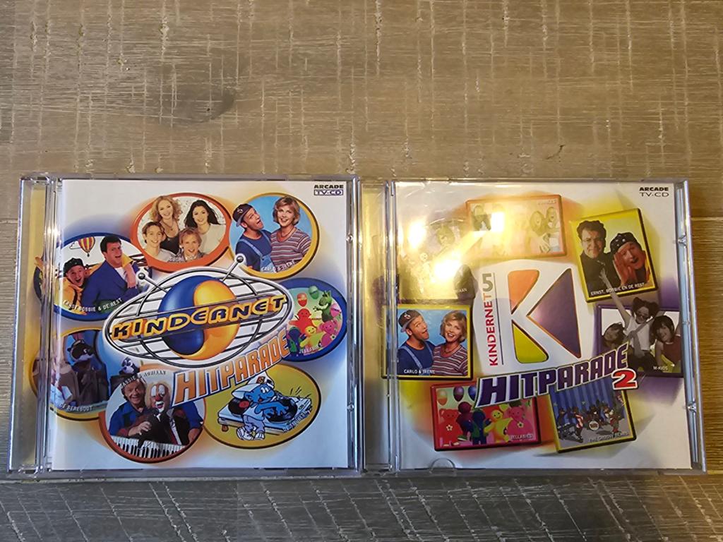 KinderNet Hithitparade 1 & 2 CD Boxset - Muziek voor Kids, Gebruikt, 6 tot 9 jaar, Boxset, Ophalen of Verzenden