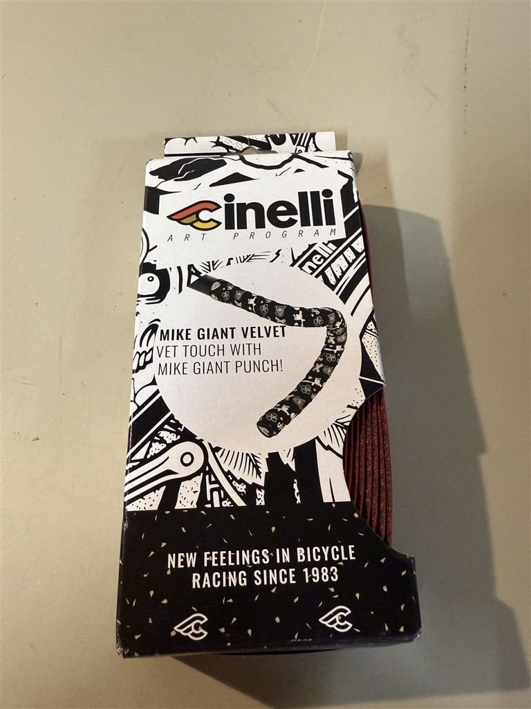 Stuurlint Rood - Cinelli Mike Giant Design, Ophalen of Verzenden, Nieuw