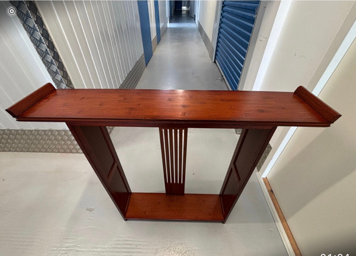 Sidetable, Ophalen, 100 tot 150 cm, Zo goed als nieuw, 25 tot 50 cm