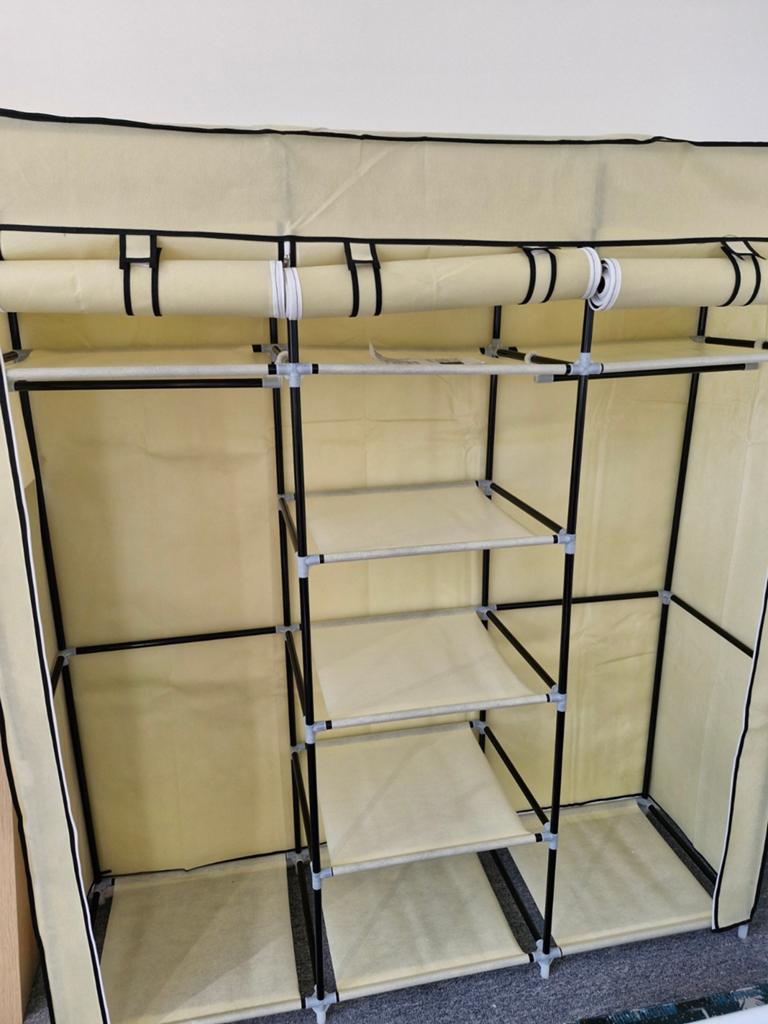 Stoffen kast, Huis en Inrichting, Zo goed als nieuw, 150 tot 200 cm, 50 tot 75 cm, 50 tot 100 cm