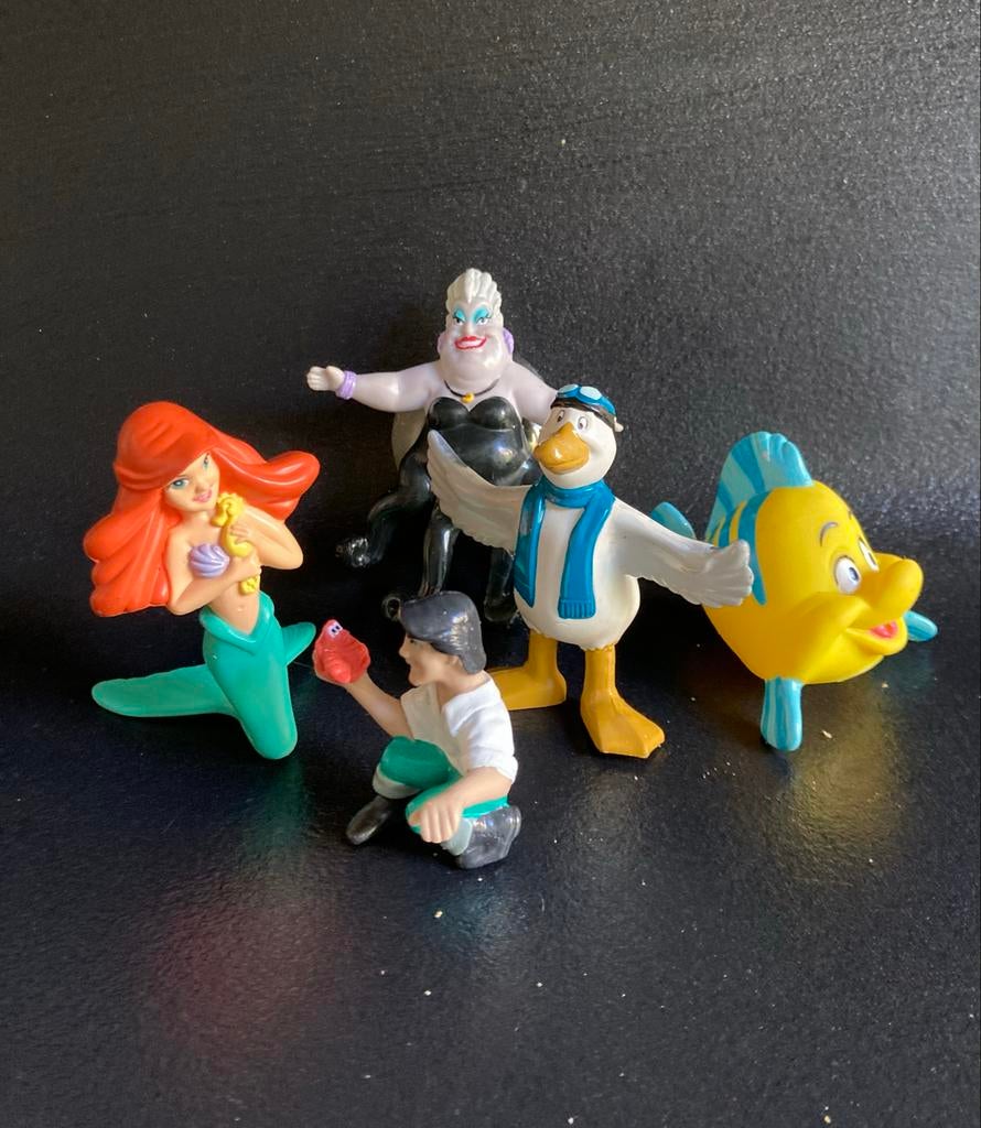 McDonald's Happy Meal Kleine Zeemeermin Vintage Figuren, Verzamelen, Ophalen, Gebruikt
