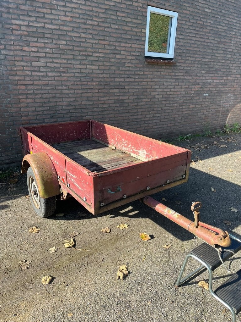 aanhanger opknapper, Ophalen, Gebruikt