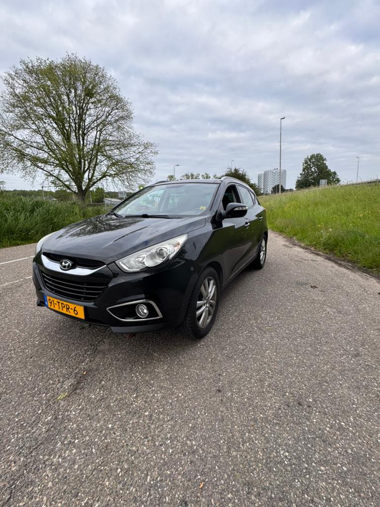 Hyundai iX35 2.0 I Cvvt 2WD AUT 2012 Zwart, Zwart, 4 cilinders, 75 €/maand, Particulier