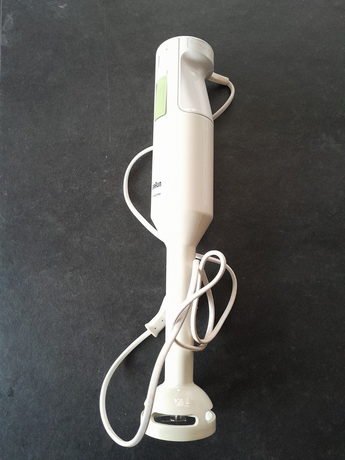 Braun staafmixer - werkt nog goed, Ophalen of Verzenden, Gebruikt, 3 snelheden of meer