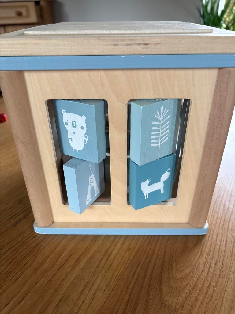 Little Dutch, Houten activiteitenkubus met kralenbaan, Kinderen en Baby's, Speelgoed | Houten speelgoed, Ophalen of Verzenden