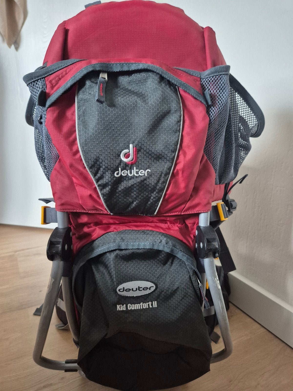 Deuter Kid Comfort II Draagzak - Ideaal voor wandelen, Overige merken, Gebruikt, Ophalen of Verzenden, Rug