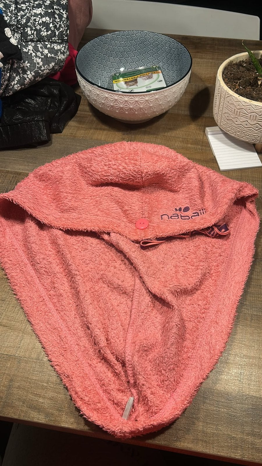 Handdoek, Ophalen, Zo goed als nieuw