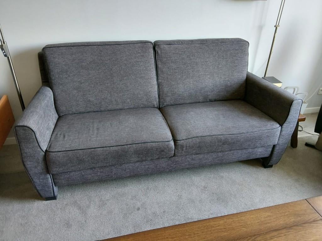 Mooie nette 2,5 zits bank, Ophalen, 150 tot 200 cm, Tweepersoons, 75 tot 100 cm
