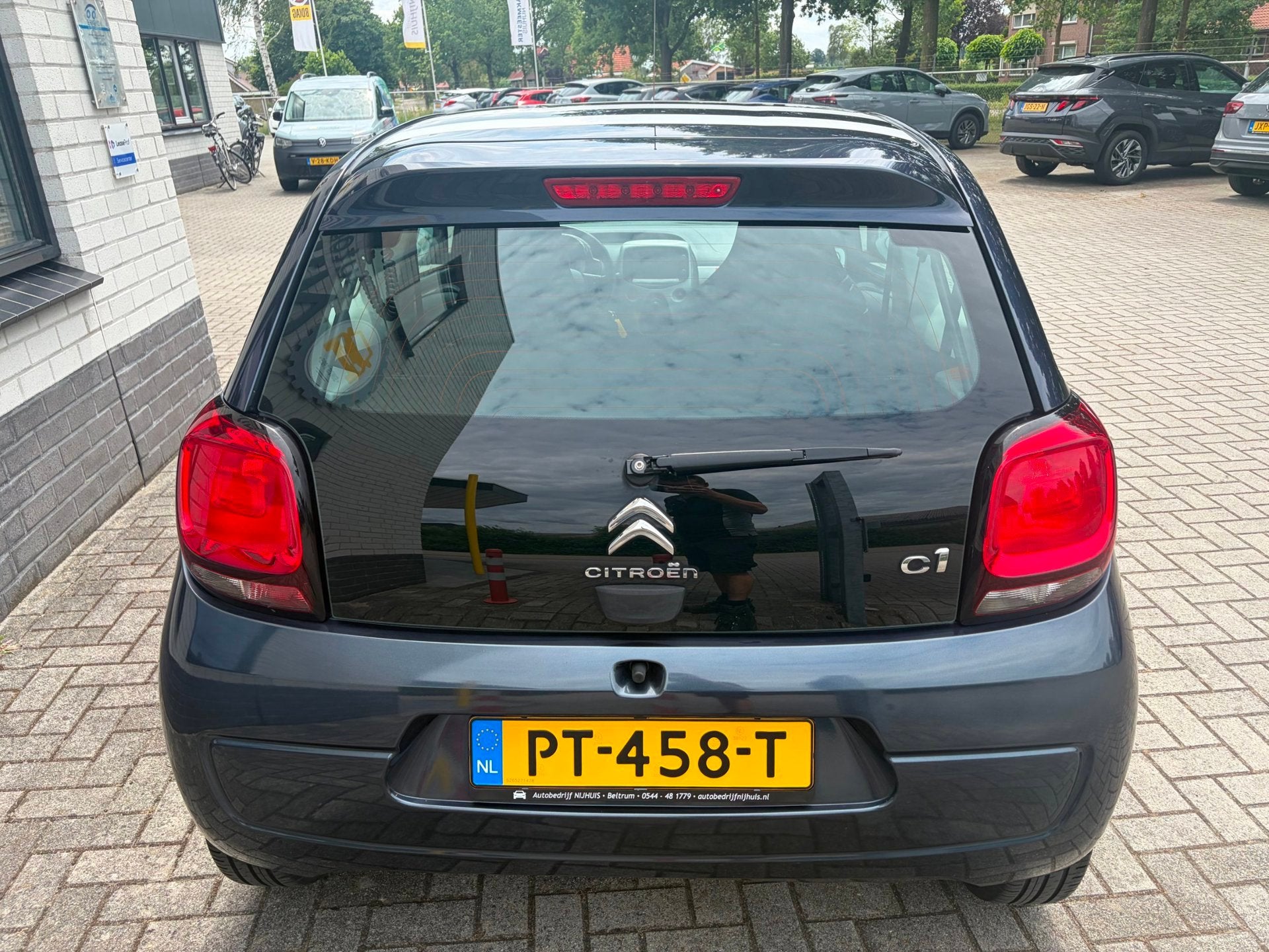 Citroen C1 1.0 e-VTi Airscape Shine / Carplay / Airco / Cent, Auto's, Voorwielaandrijving, Stof, Gebruikt, C1