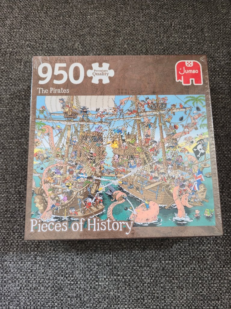 Jumbo Puzzel Pirates, Ophalen of Verzenden, 500 t/m 1500 stukjes, Nieuw, Legpuzzel
