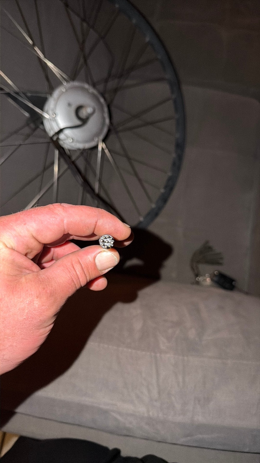 Bafang voorwielmotor met remplaat, Ophalen of Verzenden, Zo goed als nieuw, Motor