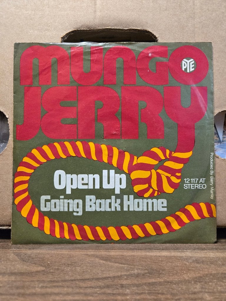 Mungo Jerry - Open up, 7 inch, Ophalen of Verzenden, Zo goed als nieuw, Beschermende buitenhoes