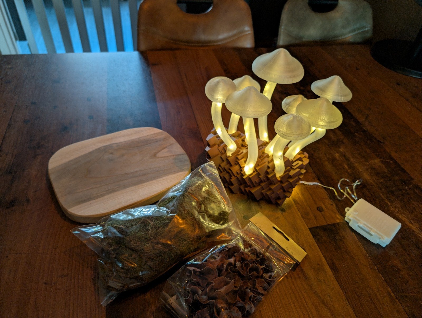 Led mushrooms uniek design, Ophalen, Nieuw