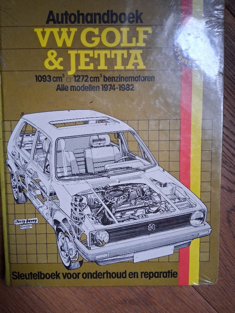 werkplaatshandboek v.w. golf en jetta, Ophalen of Verzenden, Zo goed als nieuw, Volkswagen, Kluwer