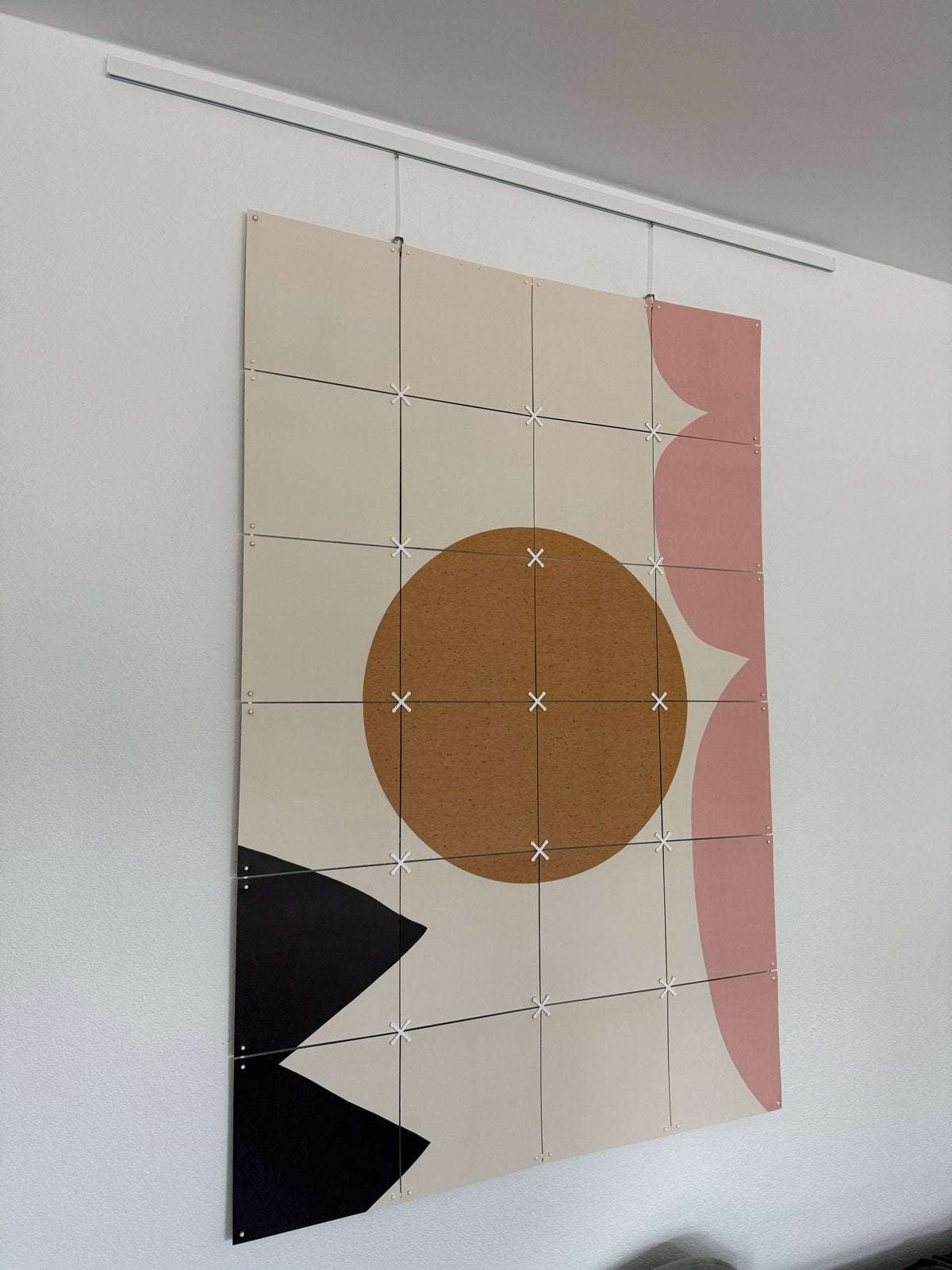 Ixxi wanddecoratie 140x100cm - Dubbelzijdig, Gebruikt, Wandbord of Wandpaneel, Kunststof, Met ophangsysteem