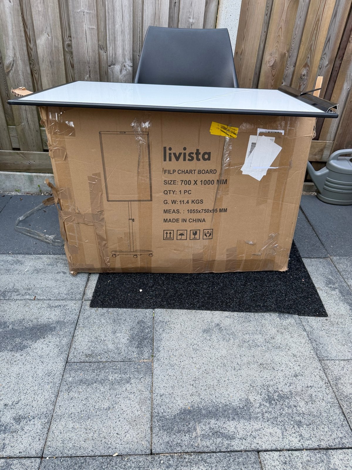 Livista Flip Chart Board - Nieuw met kleine transport schade, Ophalen, Nieuw in verpakking, Overige typen