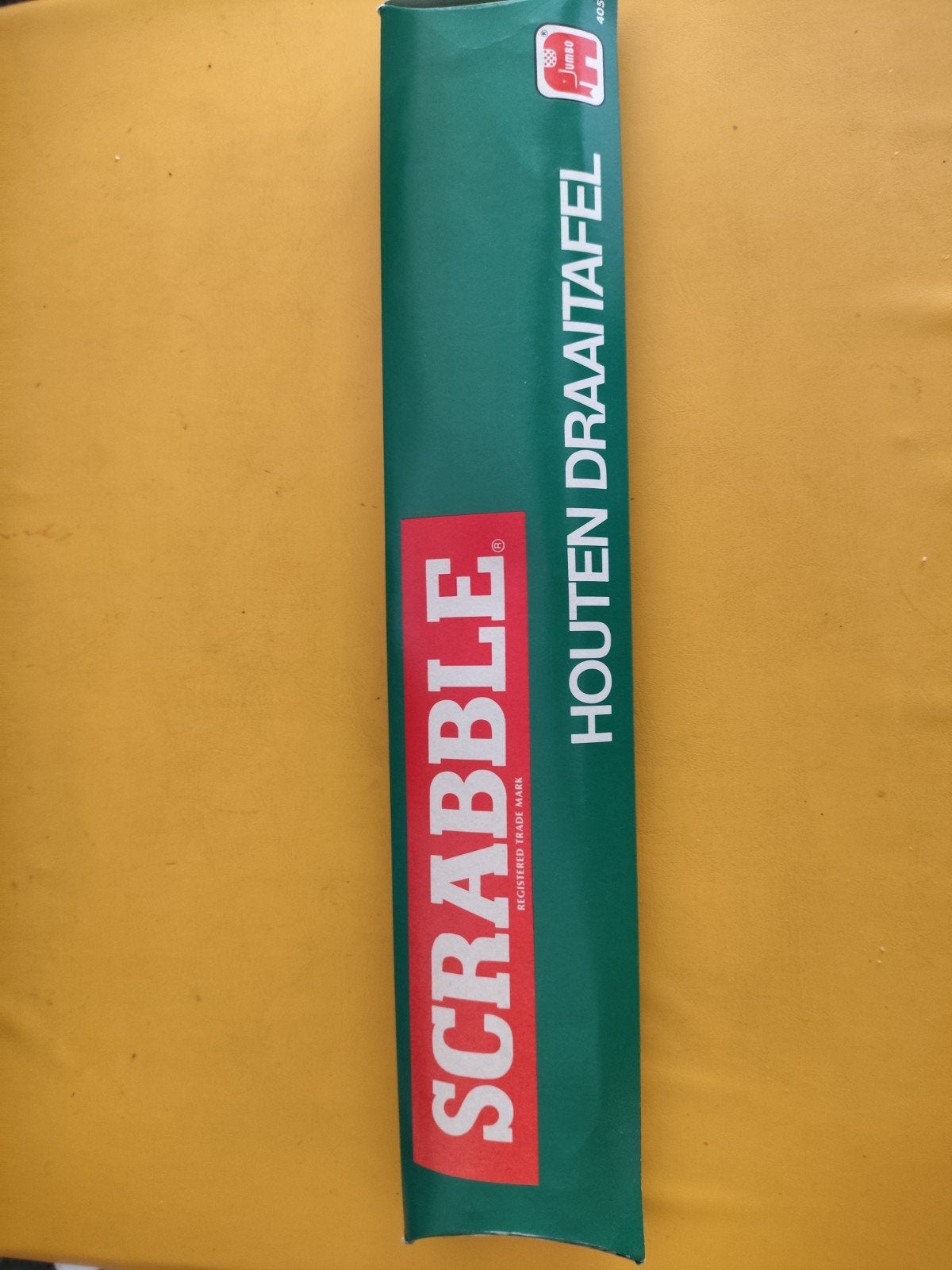 Scrabble Draaitafel - Houten Draaiplateau voor Scrabble, Vijf spelers of meer, Ophalen of Verzenden, Zo goed als nieuw, Jumbo