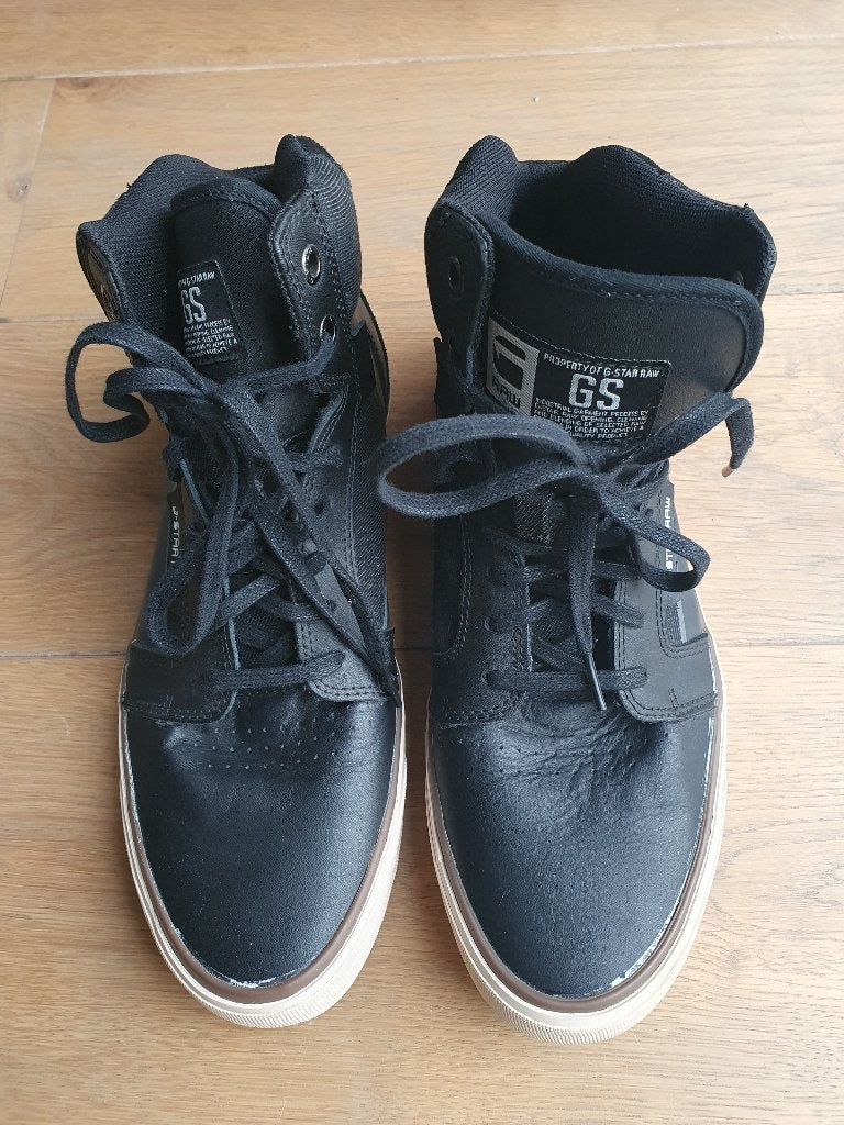 G Star hoge heren sneakers zwart maat 42, Kleding | Heren, Schoenen, G-Star Raw, Zwart, Ophalen of Verzenden, Sneakers of Gympen