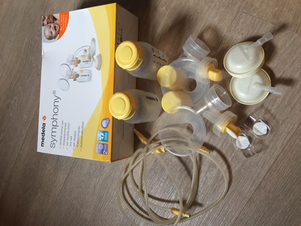 Medela symhonie past op huurkolf of ziekenhuis kolf, Ophalen, Zo goed als nieuw