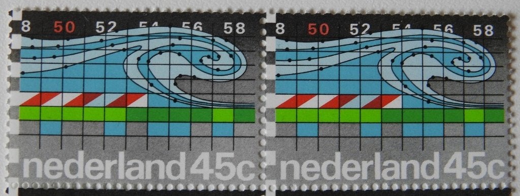 2 postzegels 1977 Herdenkingszegels., Postzegels en Munten, Postzegels | Nederland, Verzenden, Na 1940, Postfris