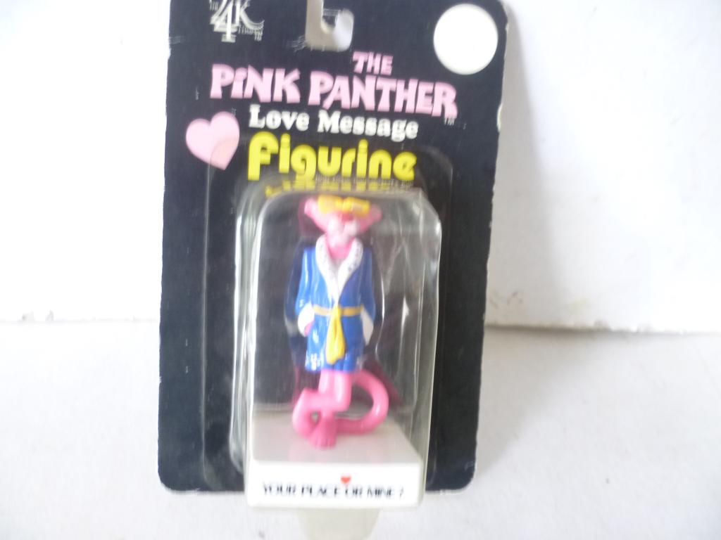 The Pink Panther uit 1989 Love Message 7cm figuurtje film tv, Ophalen of Verzenden, Nieuw, Film, Actiefiguur of Pop