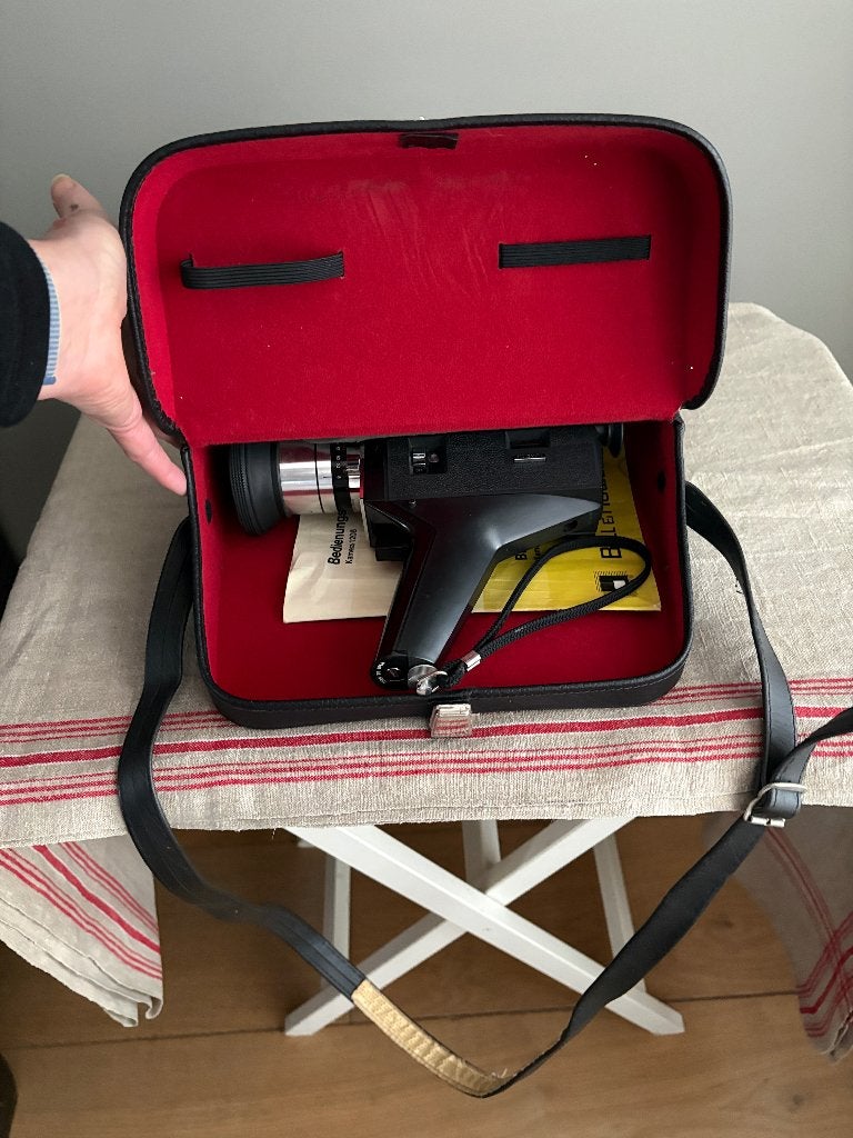 Vintage Bell & Howell Director Series 1208 XL Super 8 camera, Ophalen of Verzenden, Gebruikt, Compact, Overige Merken