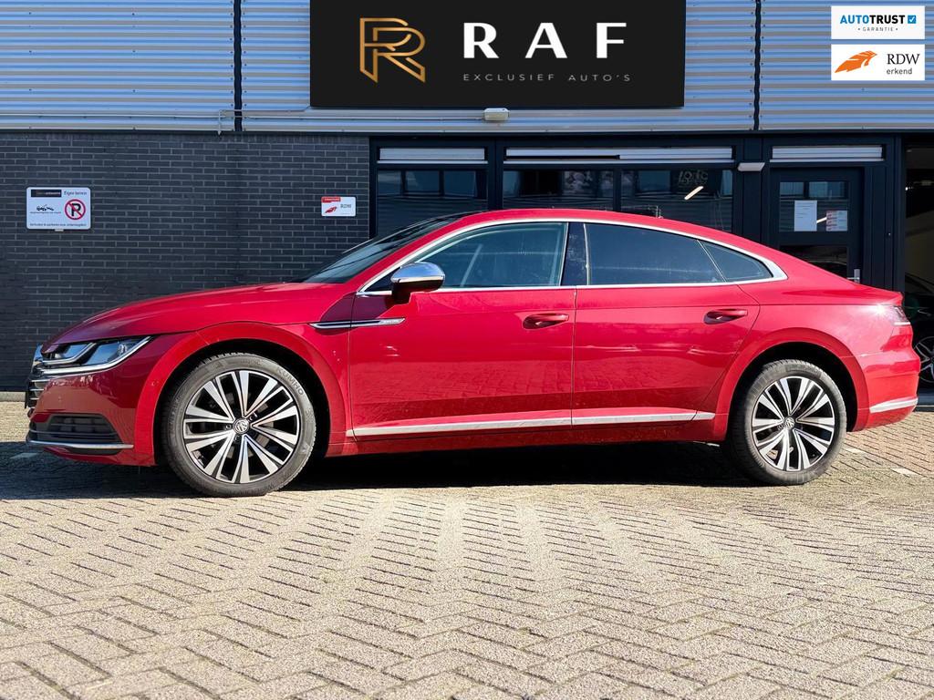 Volkswagen Arteon 2.0 TDI,PanoAutomaat,Cruise,adaptief, Automatische klimaatregeling, Arteon, Gebruikt, Zwart