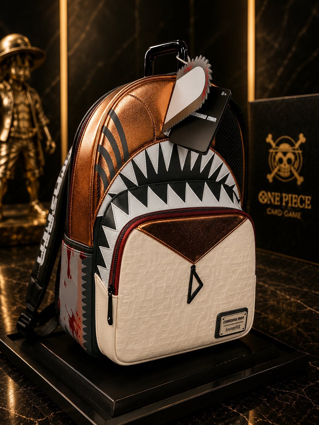 Chainsaw Man Loungefly Rugzak – Opvallend Collector’s Item, Ophalen of Verzenden, Nieuw, Rugtas