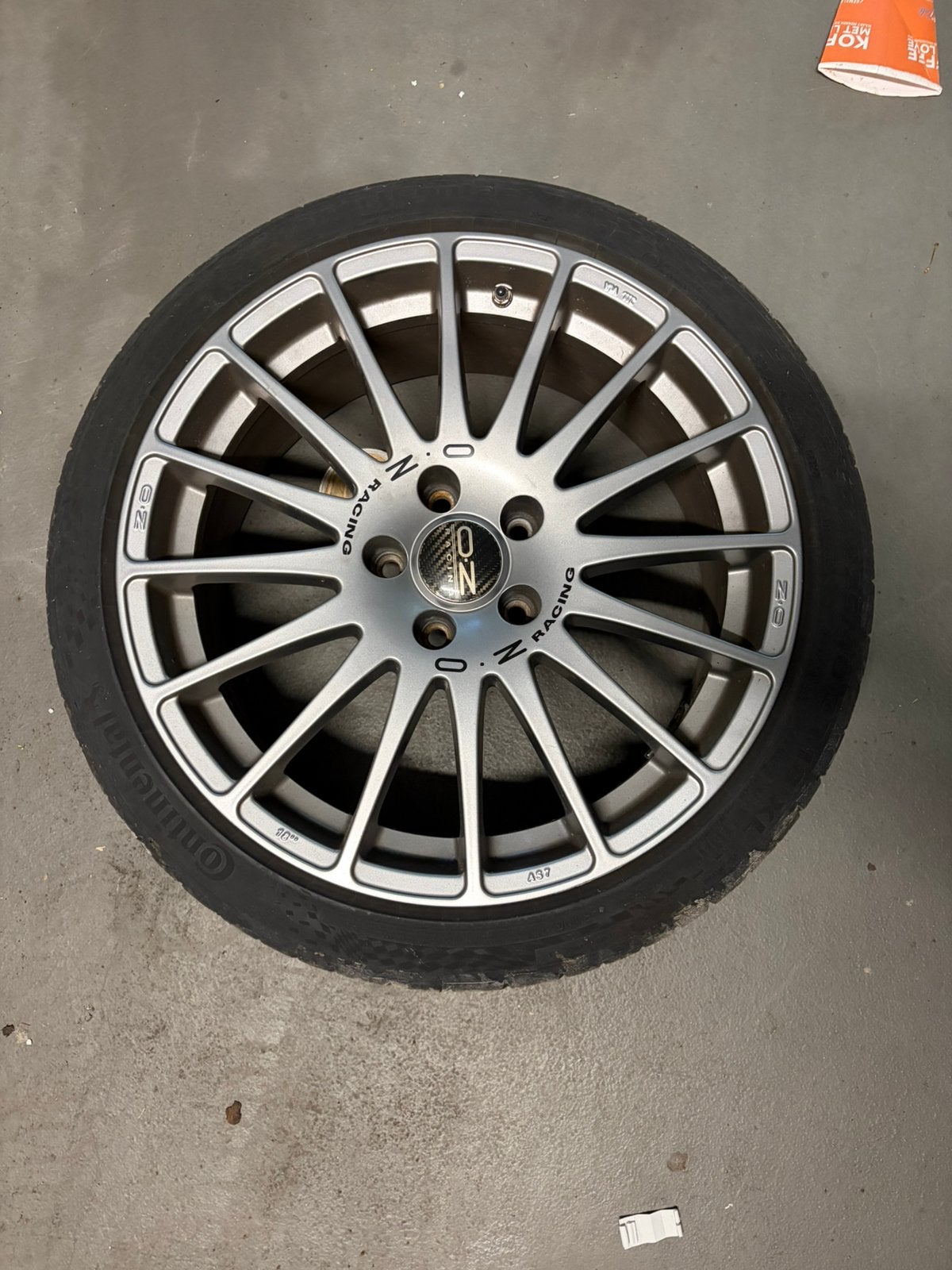 OZ Superturismo 18 inch 5x112, Ophalen, 18 inch, Gebruikt, Band(en)