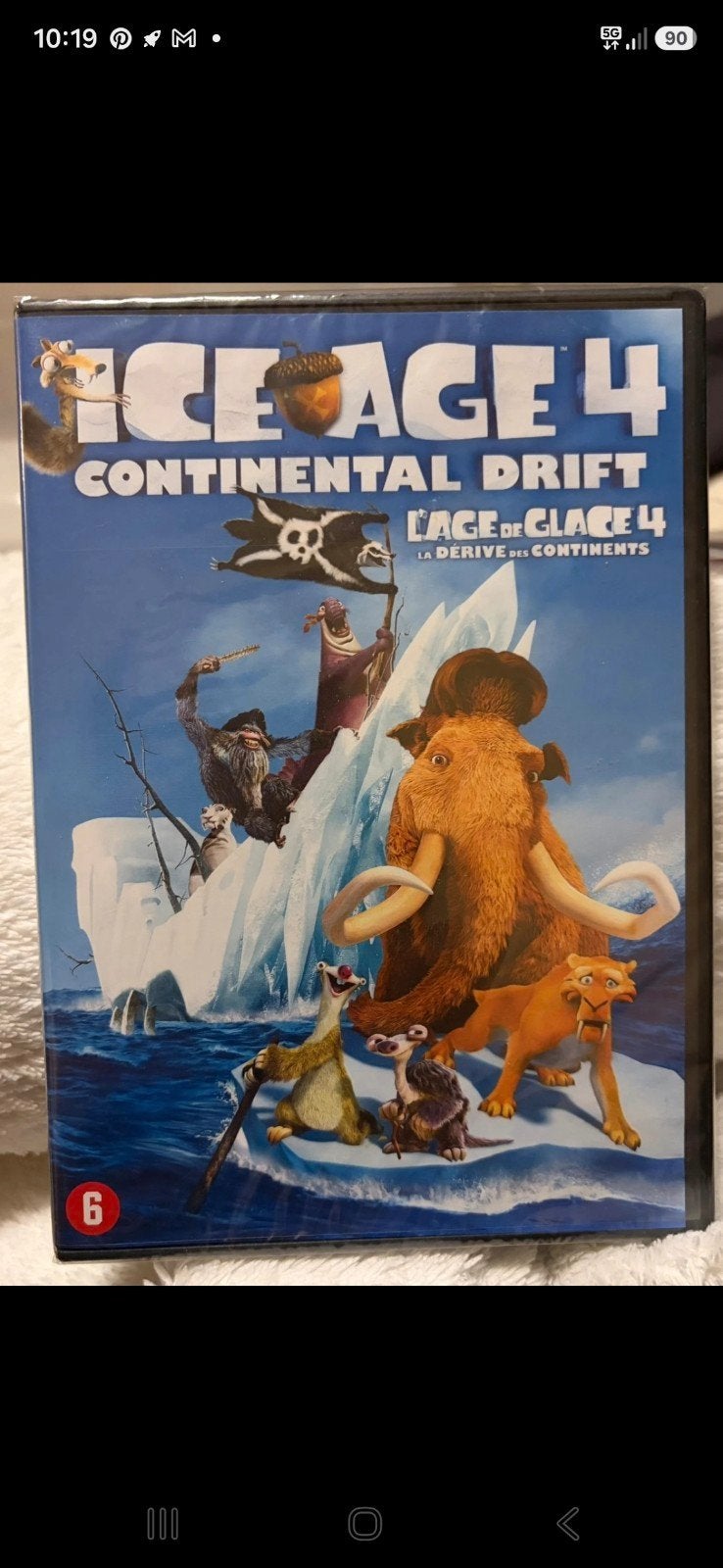 Ice Age 4: Continental Drift (DVD) - Nieuw in cellofaan, Nederlands, Animatie, Nederlands, Ophalen of Verzenden