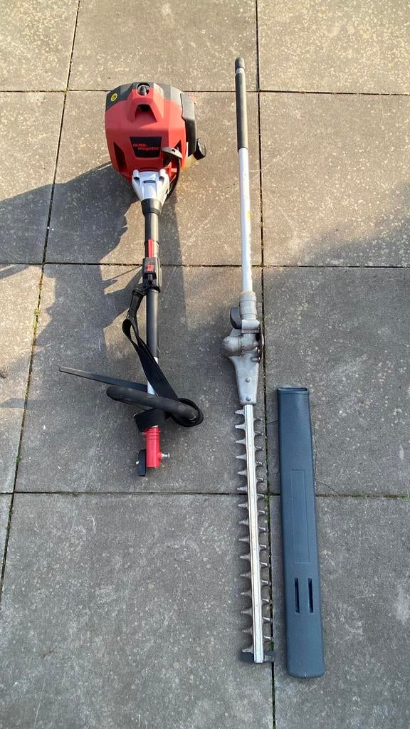 Ikra Mogatec SL36 Heggenschaar - Krachtig en Betrouwbaar, Tuin en Terras, Ophalen, Gebruikt, Benzine