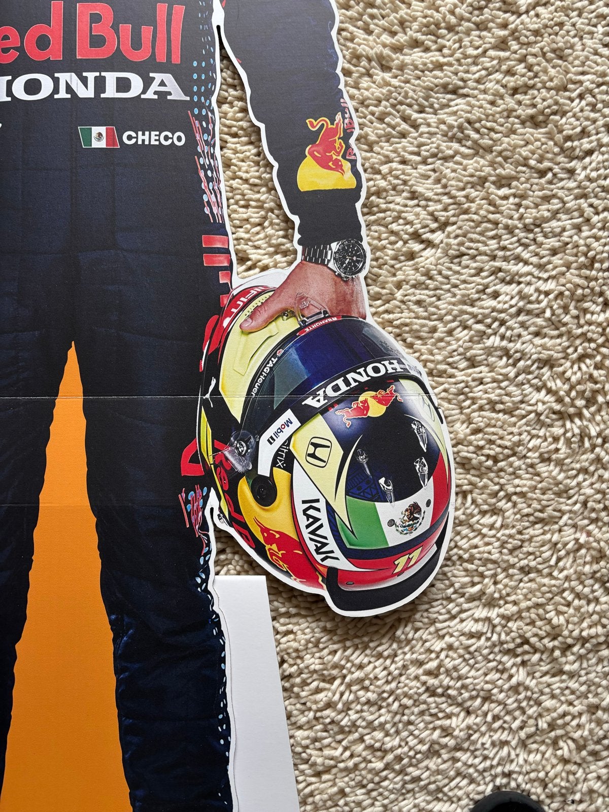 Sergio Perez Red Bull Racing Formule1, Ophalen, Nieuw