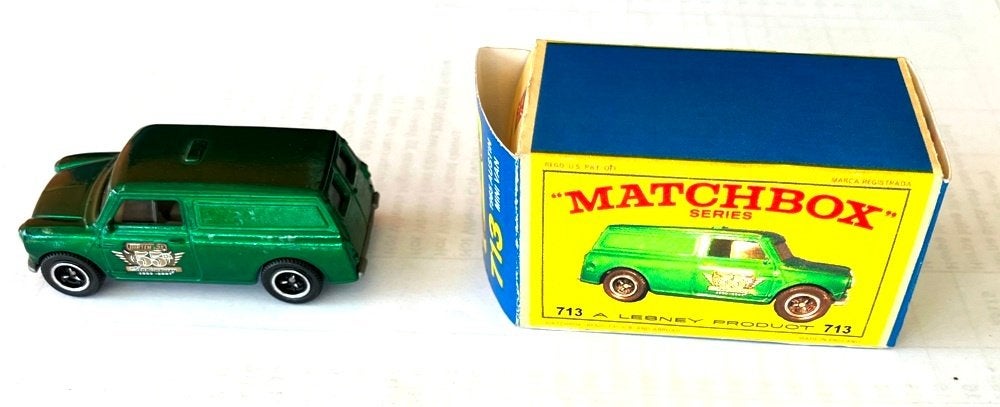 Matchbox Mini Van 55th Anniversary # 713 in doos., Ophalen of Verzenden, Zo goed als nieuw, Auto