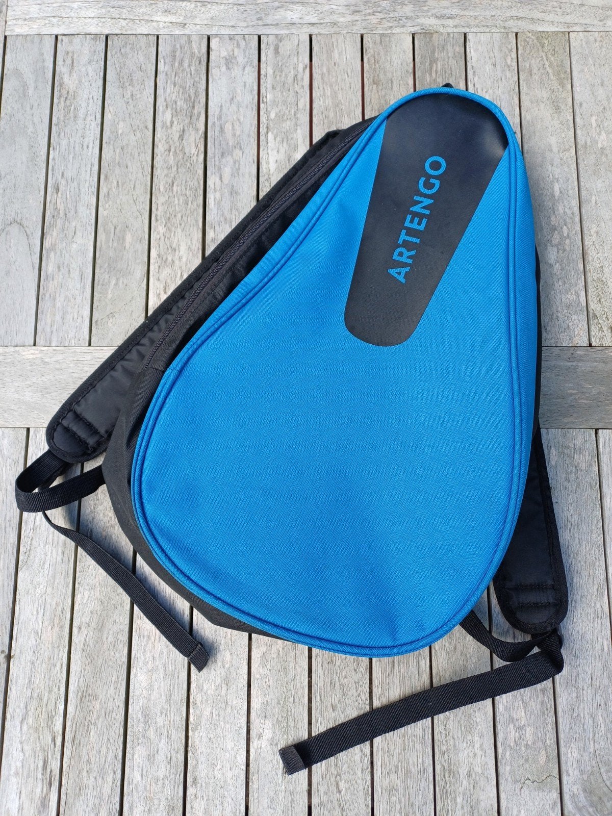 Artengo tennisrugtas voor kinderen - blauw/zwart, Overige merken, Gebruikt, L00, Ophalen of Verzenden