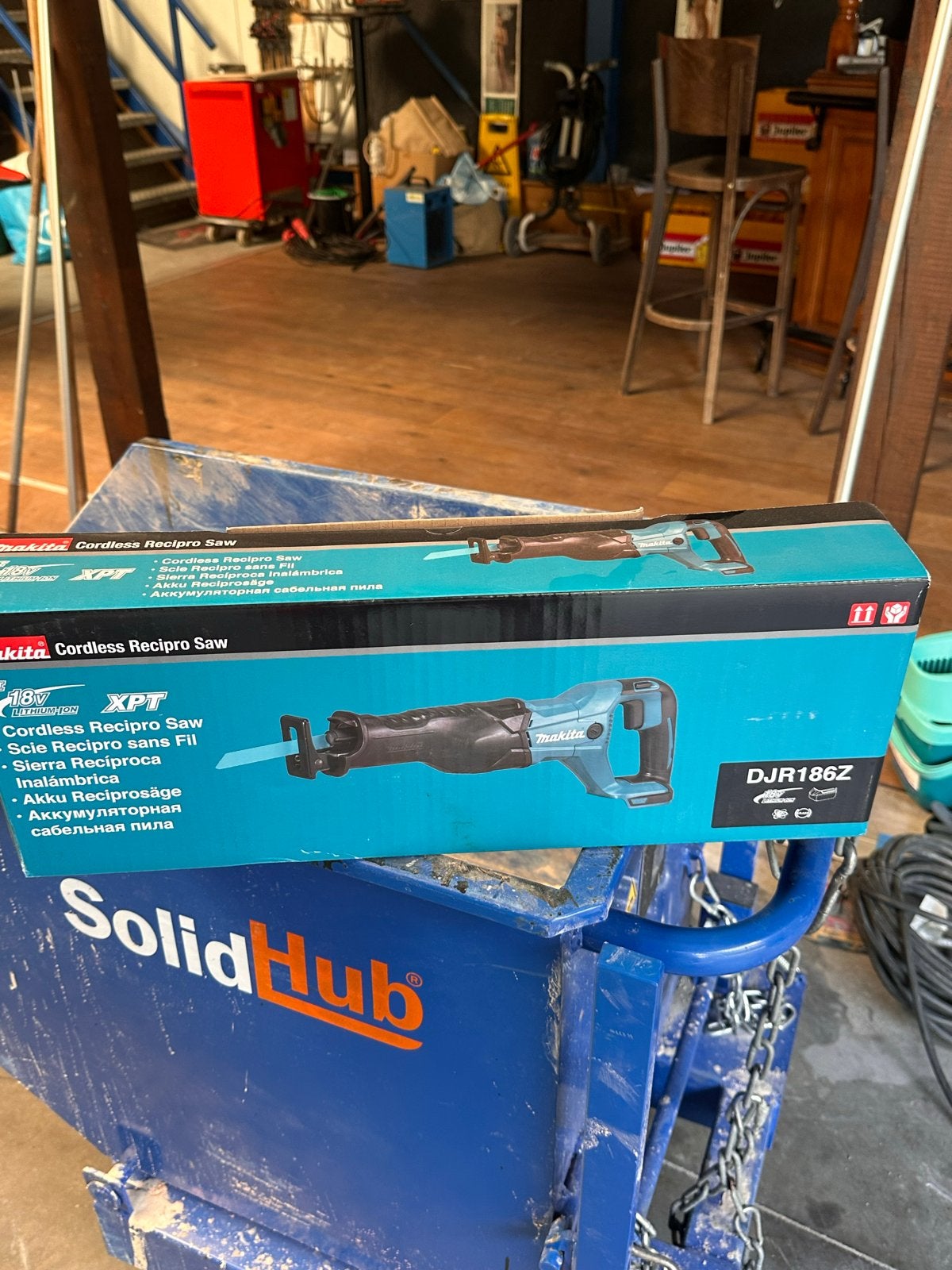 Makita DJR186Z Accu Reciprozaag 18V (body), 70 mm of meer, Nieuw, Ophalen of Verzenden, Reciprozaag