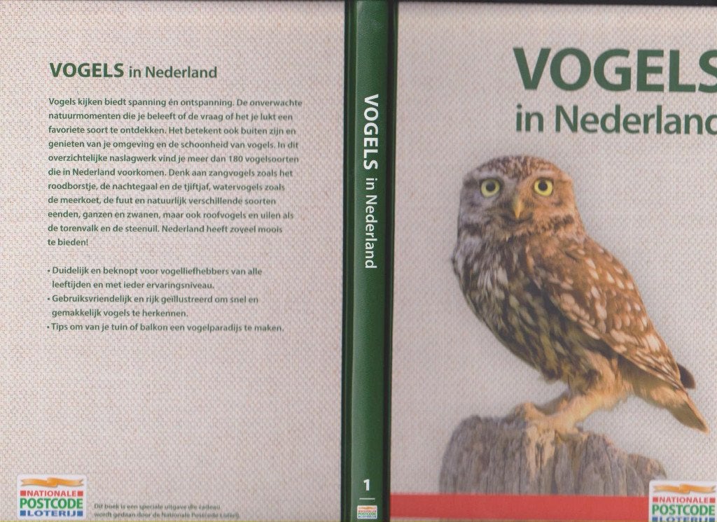 Vogels, Bomen & struiken, Vlinders, Bloemen, Paddenstoelen, Boeken, Postcodeloterij, Nieuw, Ophalen of Verzenden, Vogels