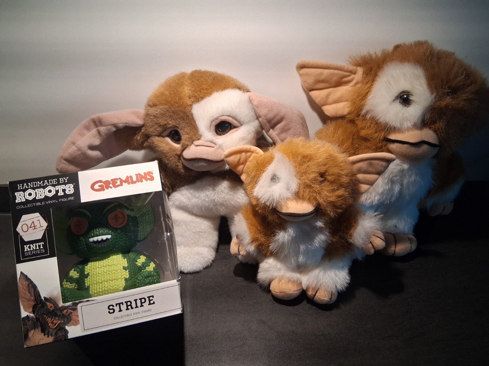 Gremlins Knuffels en Figuur - Gizmo en Stripe Collectie, Met doos, Overige merken, Overige karakters, Overige typen